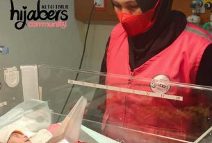 Bayi yang lahir tanpa dinding perut mendapatkan respon cepat dari Pemerintah Daerah Kutim. (foto : 1st)
