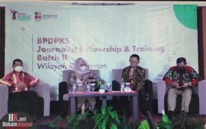 Kegiatan BPDPKS Journalist Fellowship & Training Batch II 2021 diikuti 40 media. (foto : LVL)