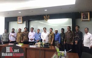 Peserta Rapat Koordinasi yang diinisiasi Kemenko Polhukam di Kantor Gubernur Kaltim. (foto : Exclusive)