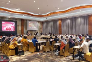 Rapat Koordinasi dan Sosialisasi Pencalonan Anggota DPRD Kota Samarinda Pemilu Tahun 2024. (foto: Lukman)