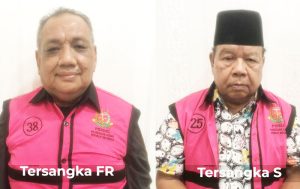 Kedua Tersangka masing-masing FR dan S dijerat Undang-Undang Tipikor penerima dan pemberi gratifikasi. (foto: Excelusive)