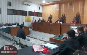 Sidang Terdakwa Wendy, Dirut PT MJC. (foto: Lukman)