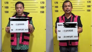 Tersangka IR dan BY. (foto: Exclusive)