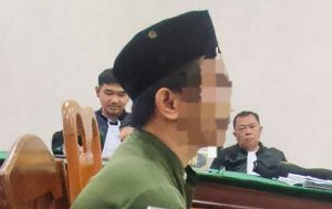 Terdakwa Adzie. (foto: BK/HK)