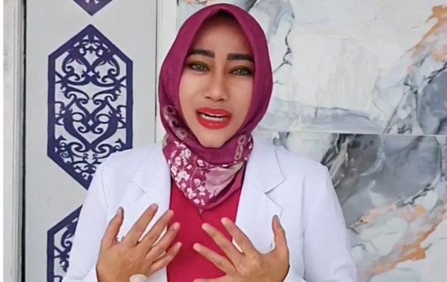 dr. Arysia Andhina, Humas RSUD AWS. (foto: Exclusive)