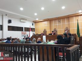 Sidang Terdakwa Suryaningsih menghadirkan 11 orang saksi. (foto: LUKMAN)