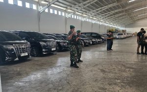 72 unit kendaraan roda 4 PT. Sritex 2 disita Kejaksaan Agung. (foto: Exclusive)