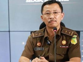Kajati Kaltim Dr. Supardi, SH, MH menggatikan Dr. Iman Wijaya. (foto: ist)