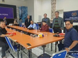 Panitia Kongres Persatuan PWI di Sekretariat. (foto: PWI)