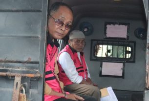 Tersangka YI dan DA dititipkan di Rutan Tanjungpinang, sedangkan Tersangka CA tidak dilakukan penahanan karena sedang sakit. (foto: Exclusive)