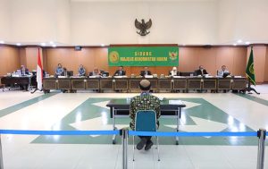 Majelis Kehormatan Hakim menjatuhkan sanksi berat kepada Hakim IGN PRW dan FK dengan pemberhentian. (foto: Exclusive) 