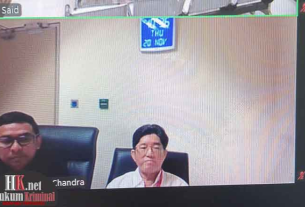 Terdakwa Rudy Ong Chandra. (foto: Lukman)