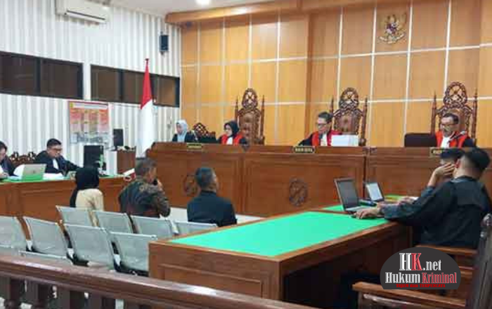 Sidang Terdakwa Rudy Ong Chadra (ROC) dalam agenda pemeriksaan saksi-saksi. (foto: Lukman)