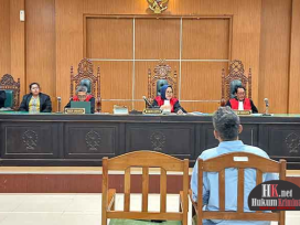 Sidang Terdakwa Rudy Alex Afaratu. (foto: Lukman)