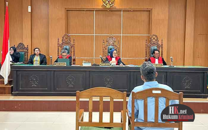 Sidang Terdakwa Rudy Alex Afaratu. (foto: Lukman)